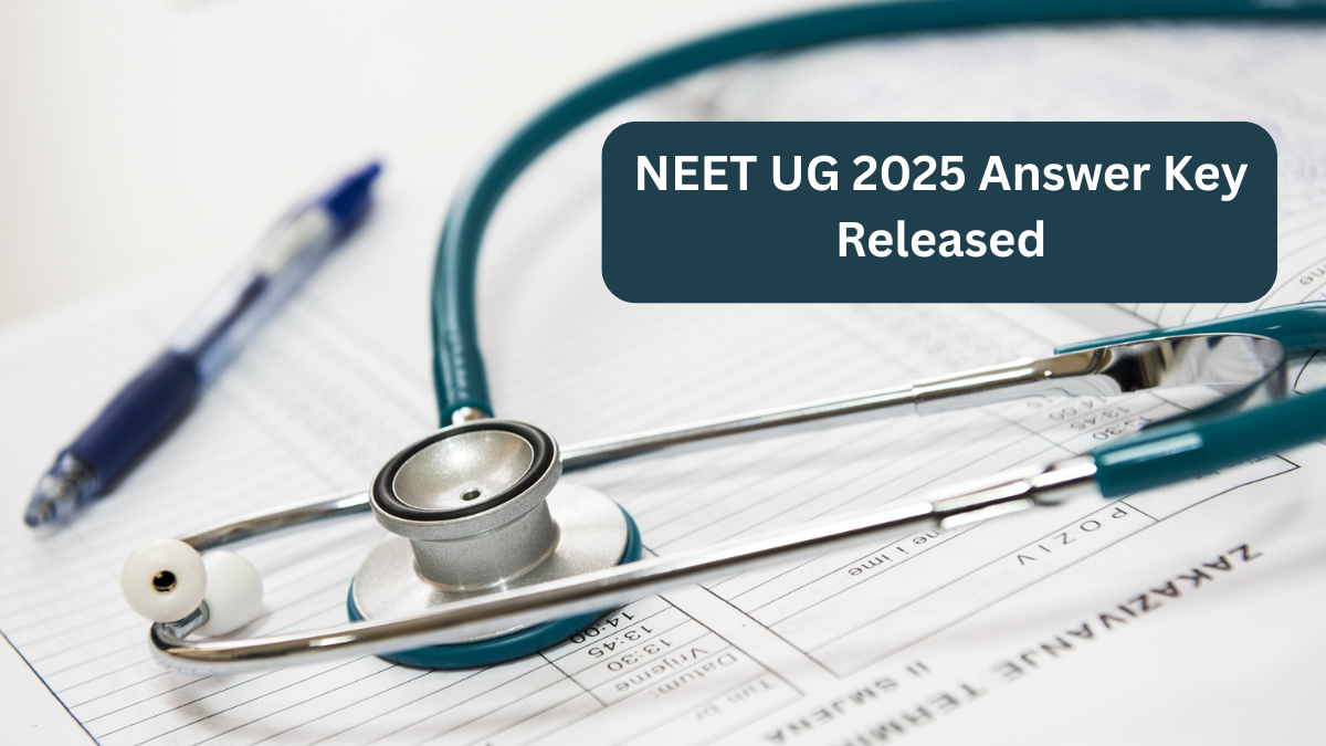 NEET UG 2025 Answer Key Released! Here's How to Download & Challenge It